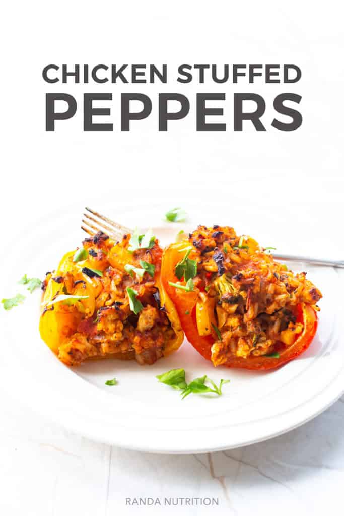 chicken stuffed peppers recipe