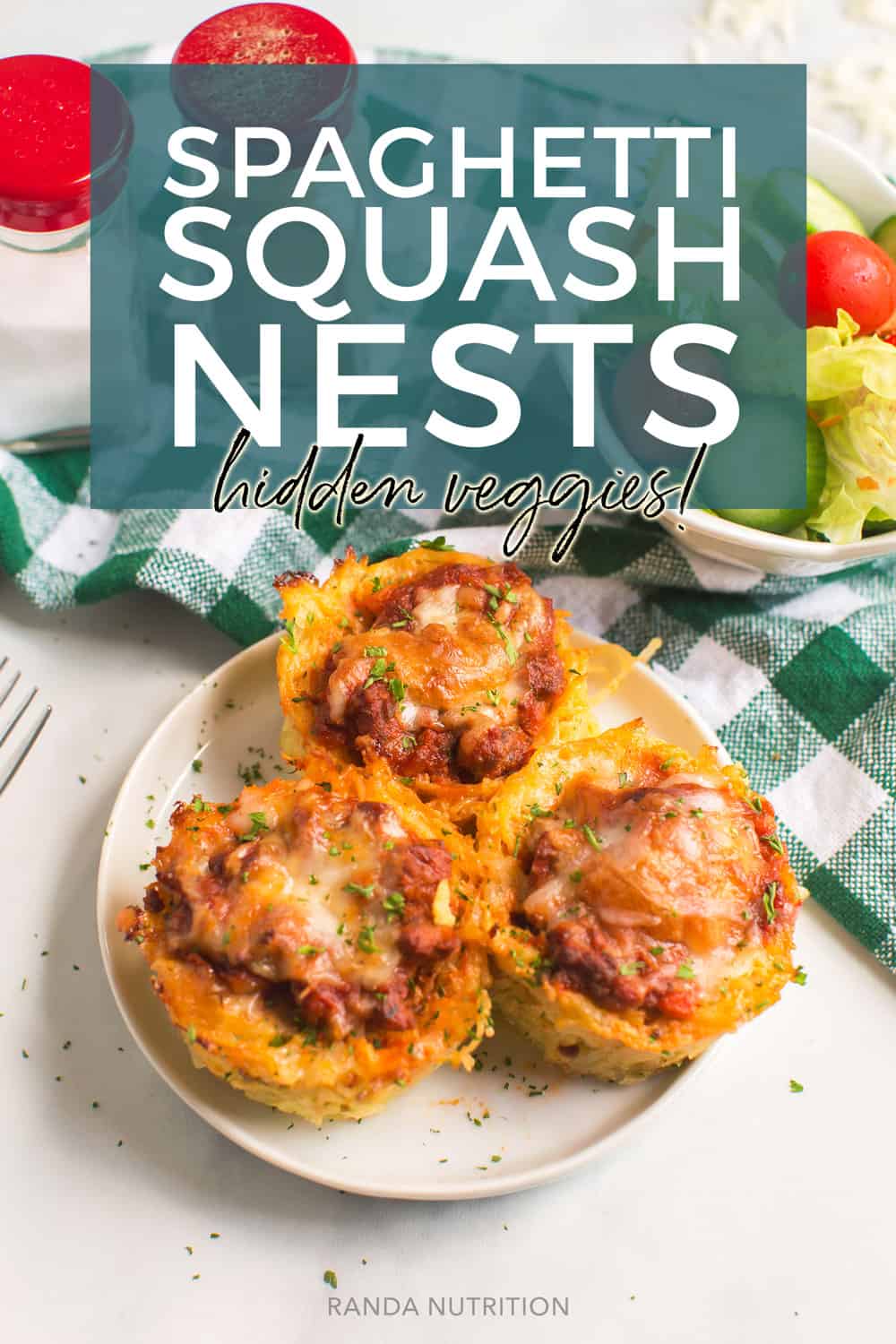 Spaghetti Squash Nests Recipe Randa Nutrition