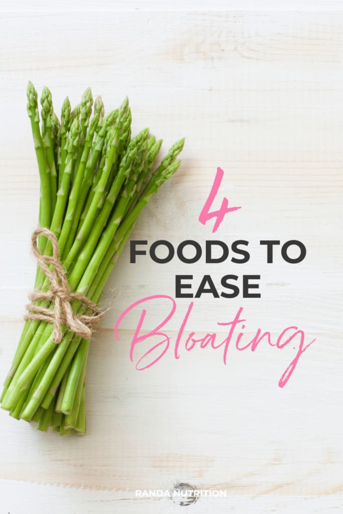 asparagus helps reduce bloating