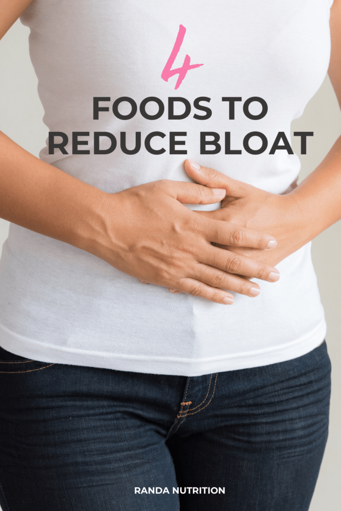 4 foods to reduce bloat