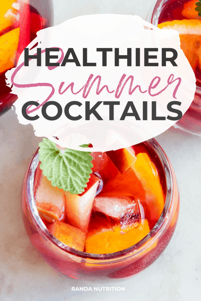 healthy cocktails