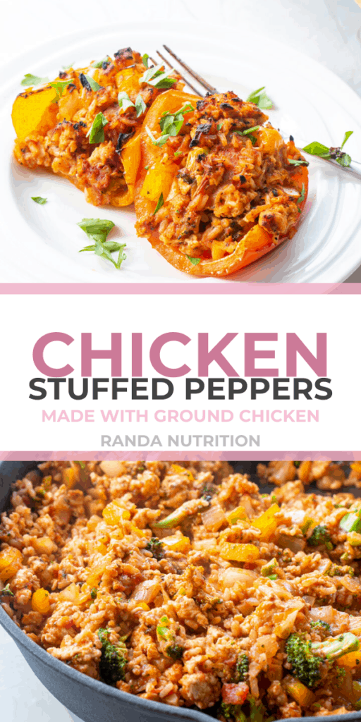 Healthy Chicken Stuffed Peppers Recipe