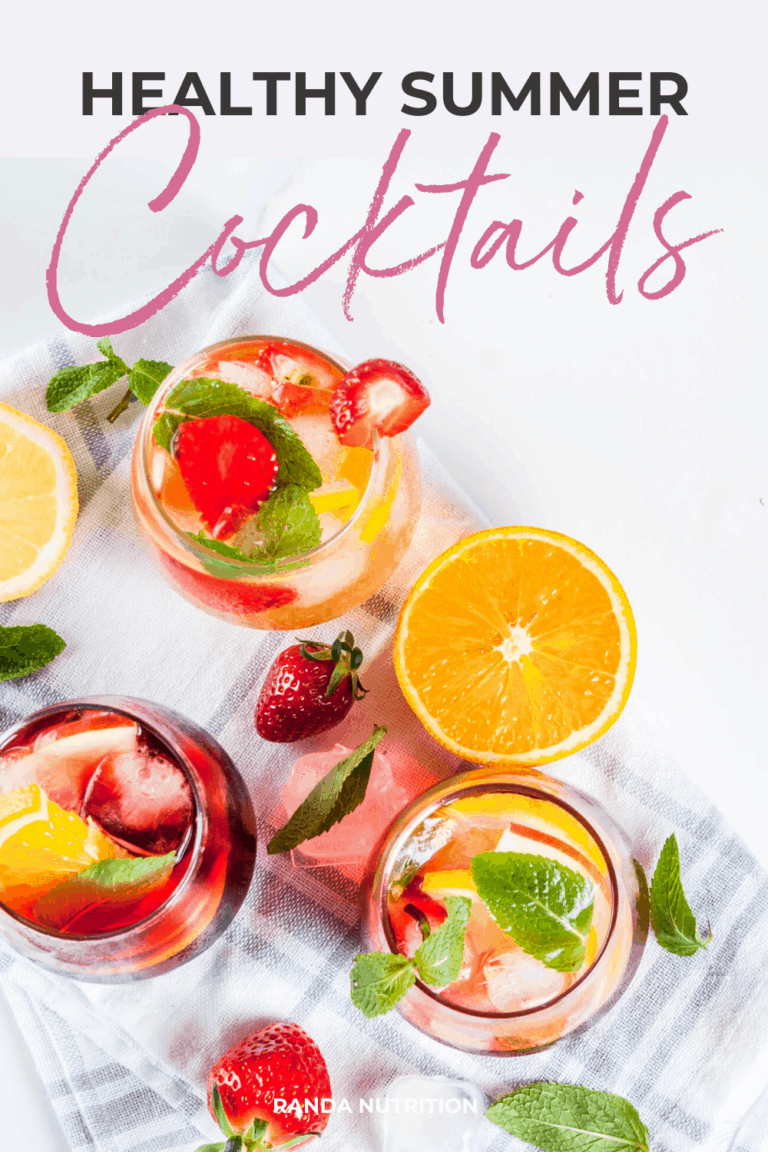58 Healthy Summer Cocktail Recipes to Sip On with Friends