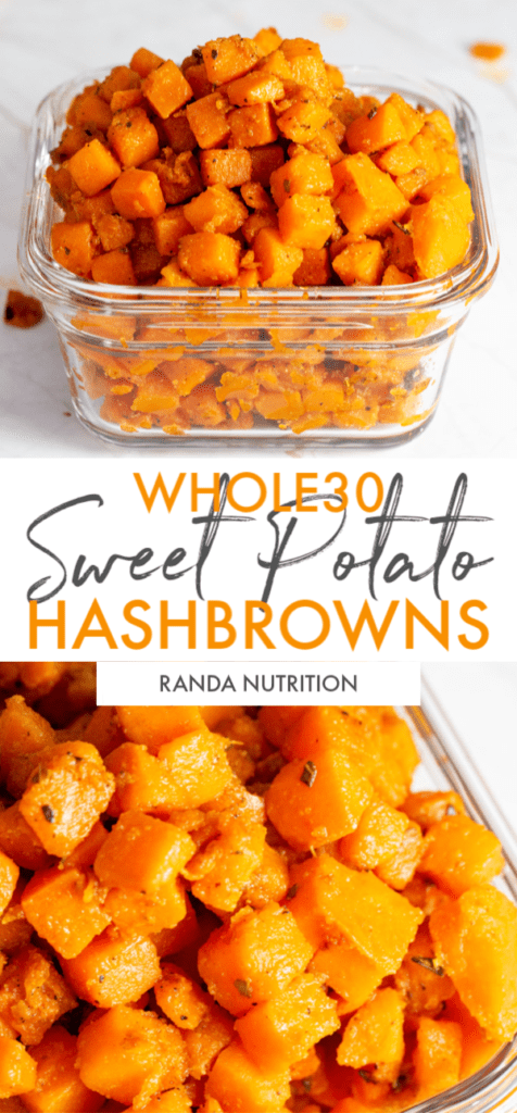 Whole30 Sweet Potato Hashbrowns