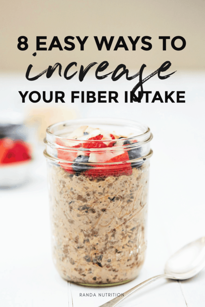 how to increase fiber intake