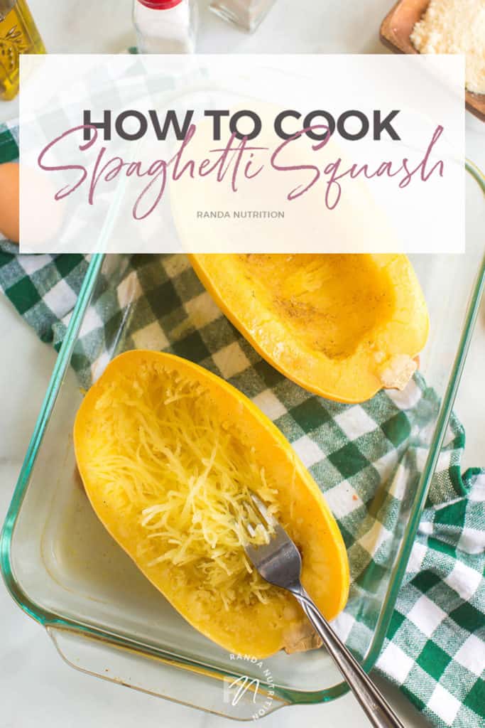 how to roast spaghetti squash