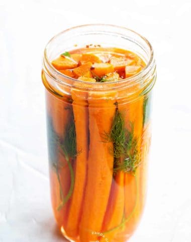 refrigerator pickled carrots