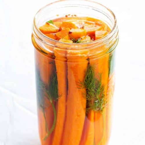 refrigerator pickled carrots