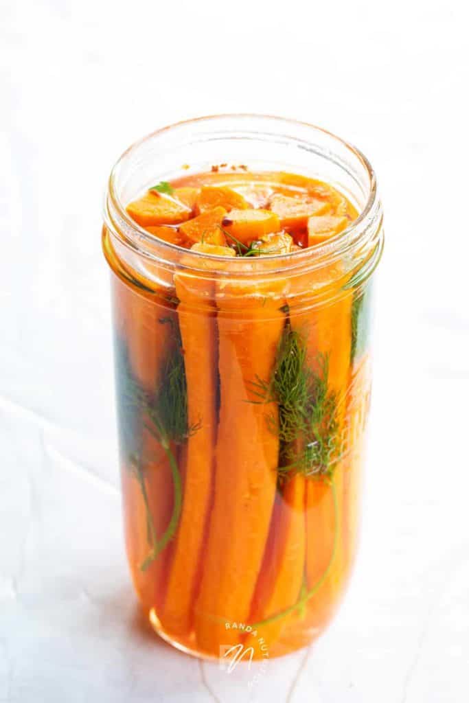 refrigerator pickled carrots