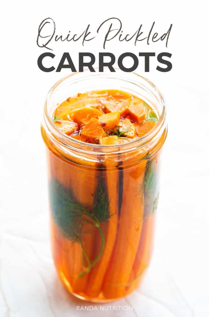 quick pickled carrots recipe