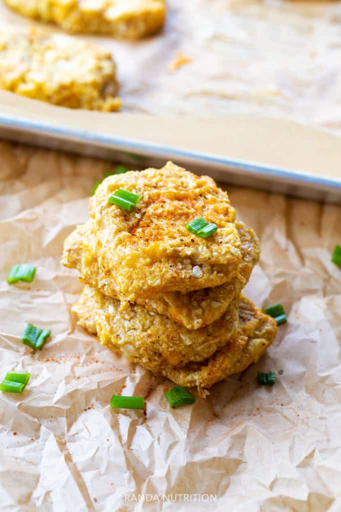 cauliflower hash brown patty recipe breakfast