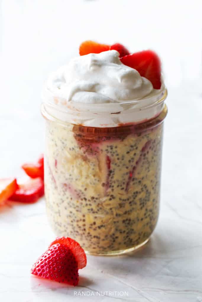 dessert overnight oats