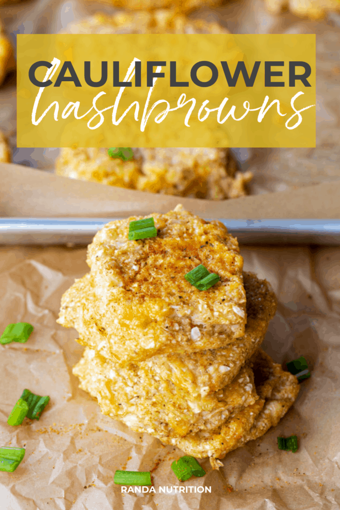 cauliflower rice hashbrowns