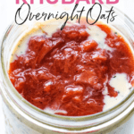 strawberry summer overnight protein oats