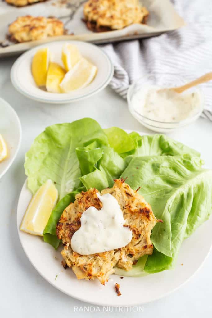 healthy crab cake recipe