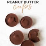 healthy protein peanut butter cups