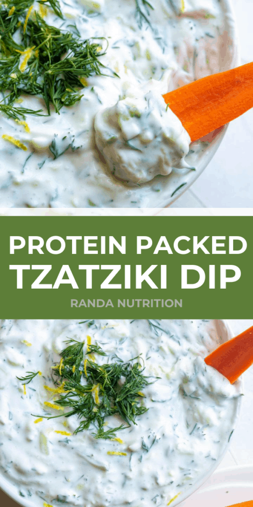 protein tzatziki dip