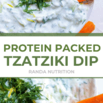 healthy protein tzatziki