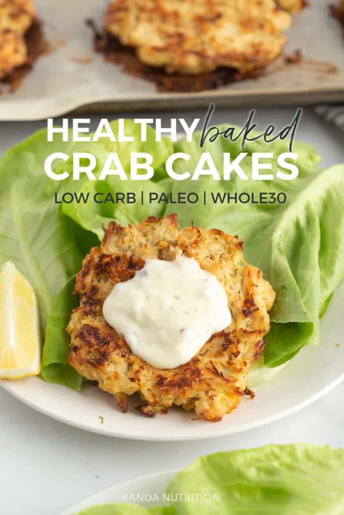 Healthy Baked Crab Cakes Recipe Randa Nutrition