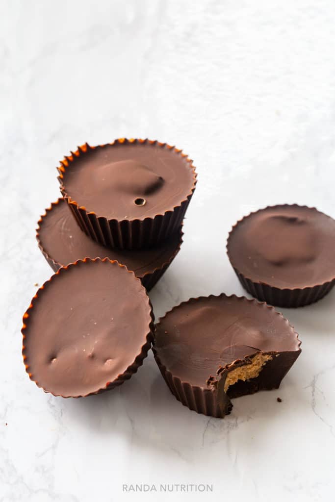 protein chocolate peanut butter cups
