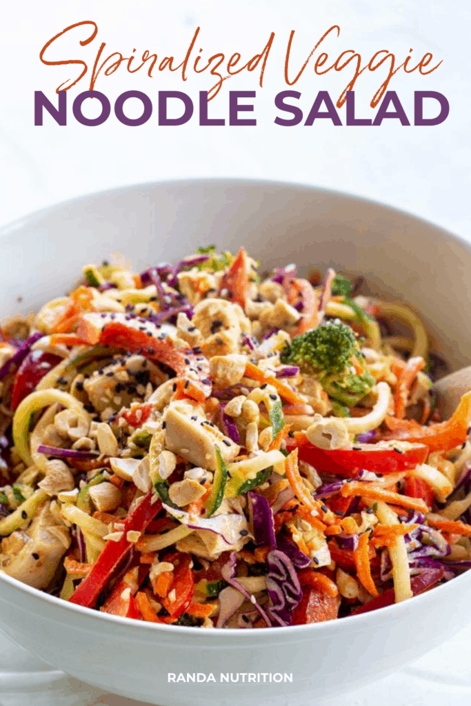 Spiralized Veggie Noodle Salad
