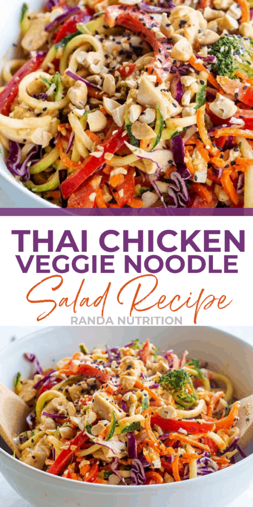 thai veggie noodle sala
