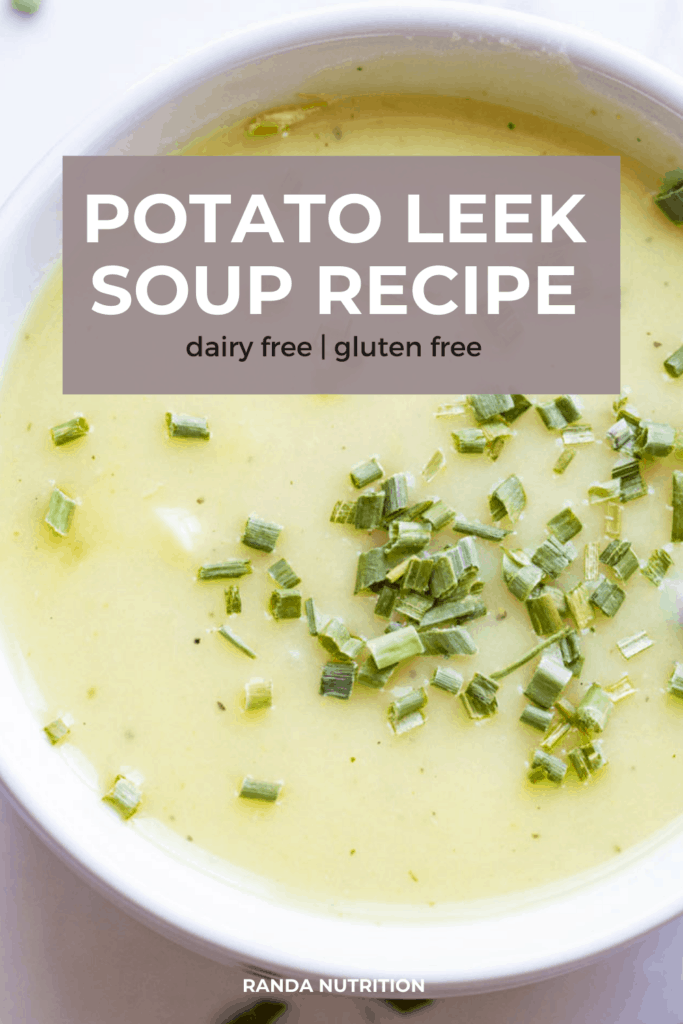 Potato Leek Soup with No Cream