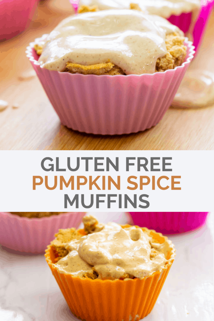 healthy pumpkin spice muffins