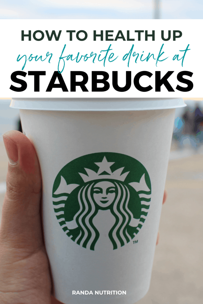 how to health up your favorite drink at Starbucks
