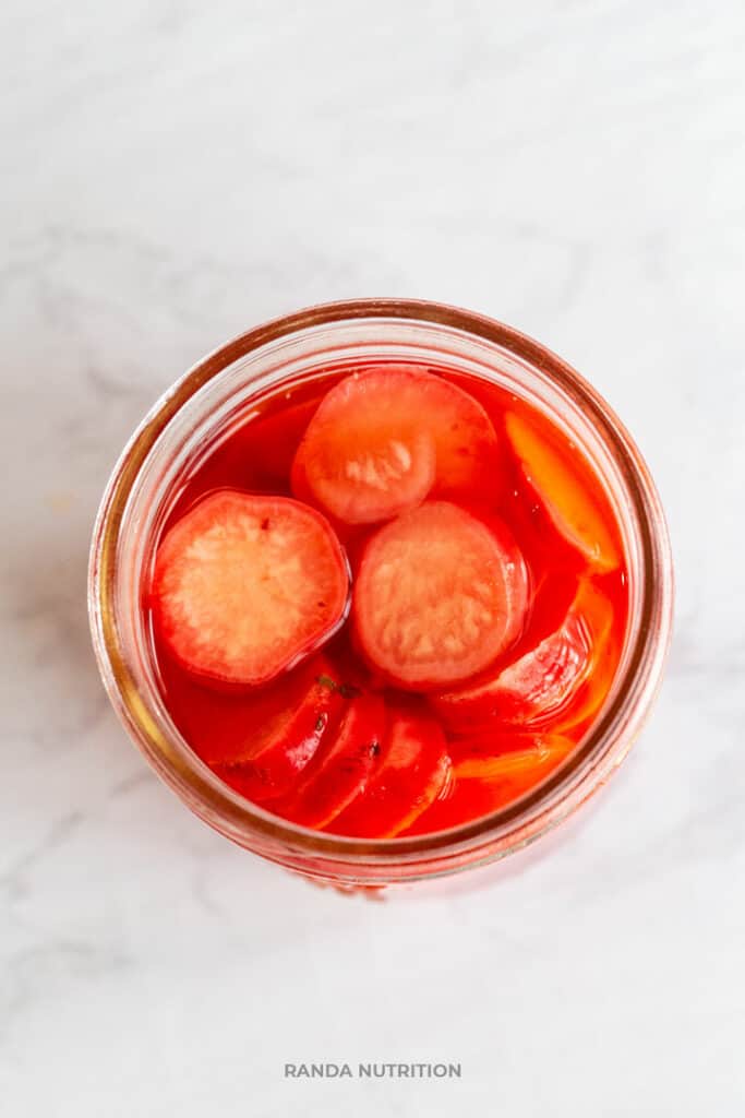 easy pickled radishes