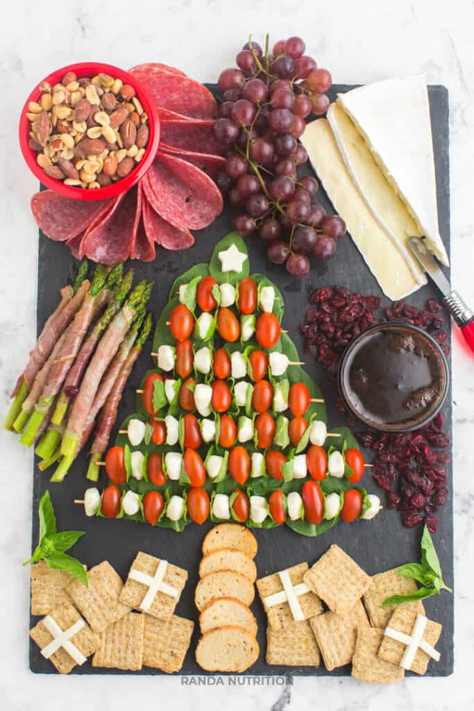 Holiday Charcuterie Board, Holiday Grazing Board