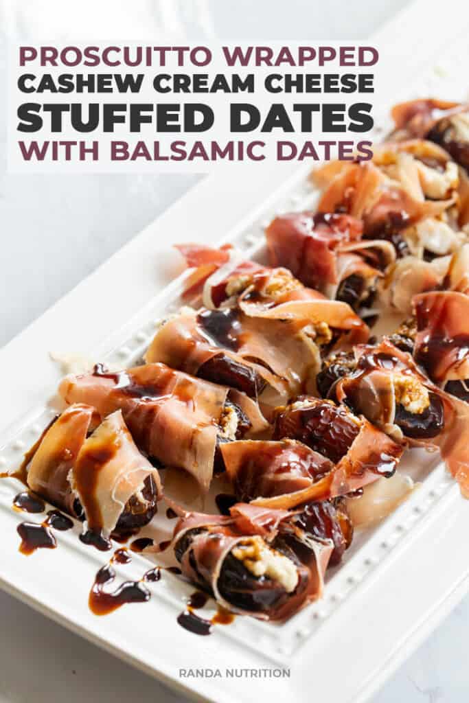 balsamic stuffed dates
