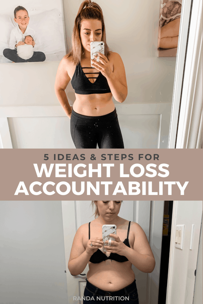 ideas for weight loss accountability