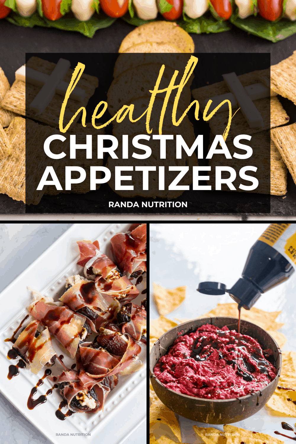 60+ Healthy Christmas Appetizers You'll Love | Randa Nutrition