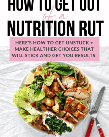 get unstuck with nutrition tips