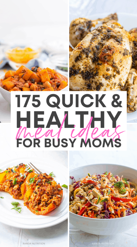 quick and healthy meals for busy moms