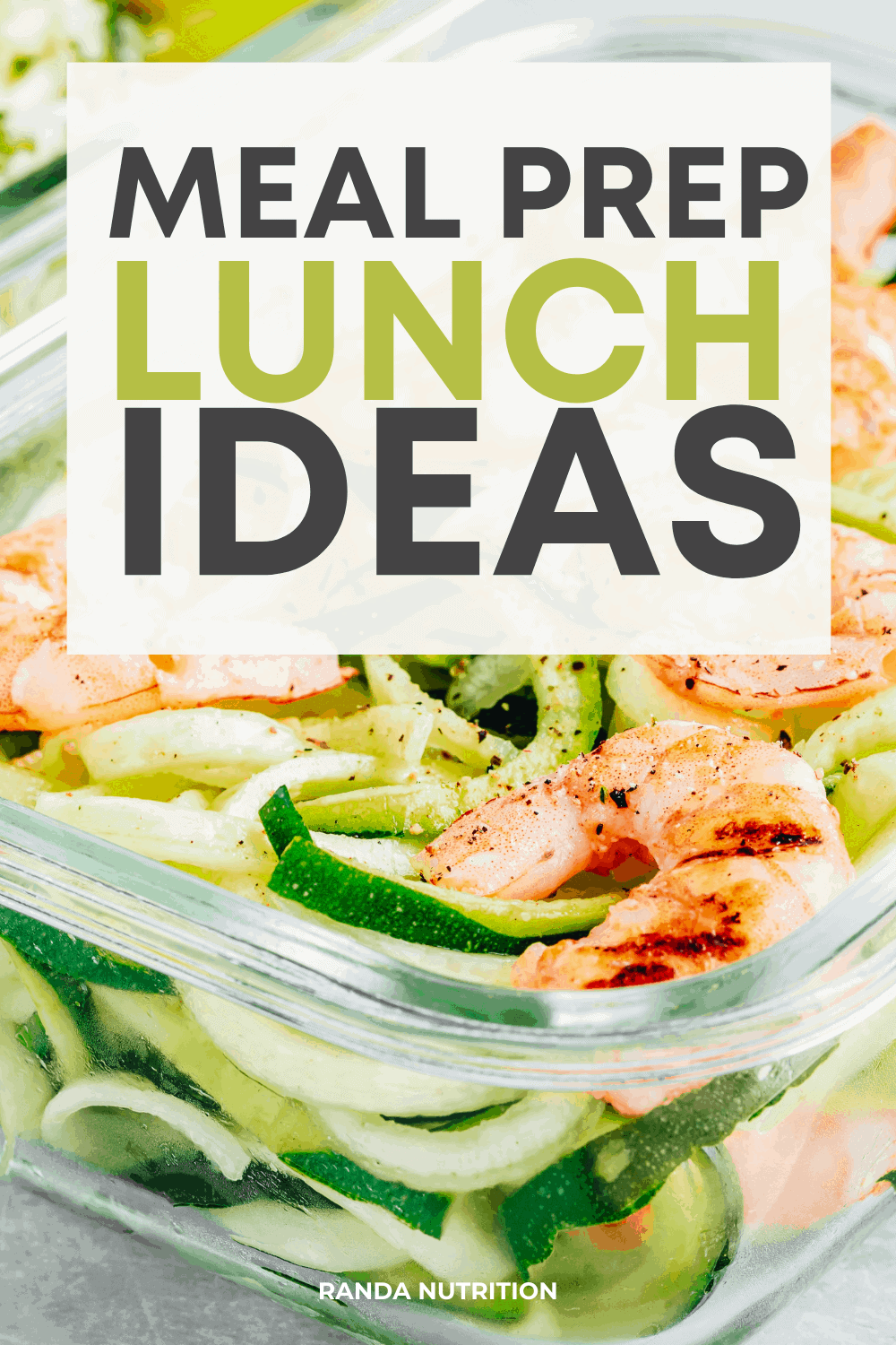 80+ Healthy Lunch Ideas for Work | Randa Nutrition