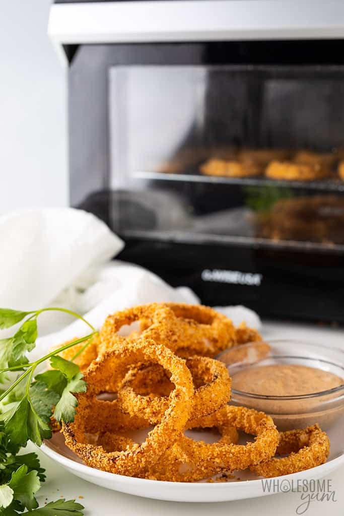 onion rings in the air fryer