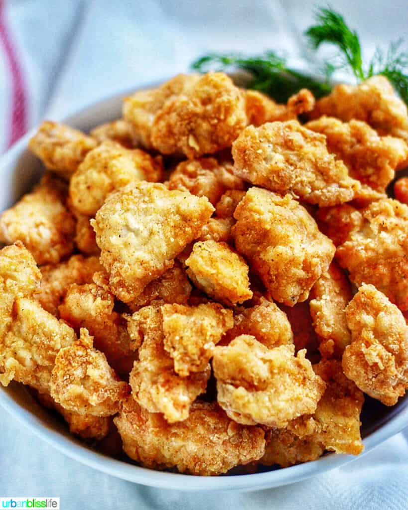 popcorn chicken in the air fryer