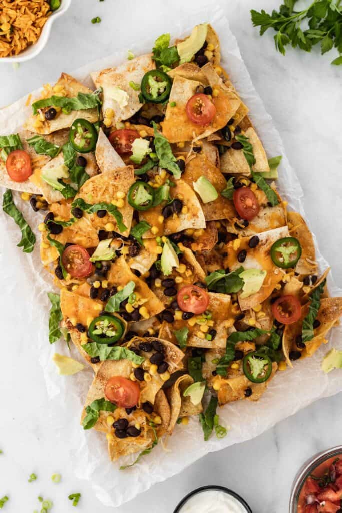 air fryer nachos