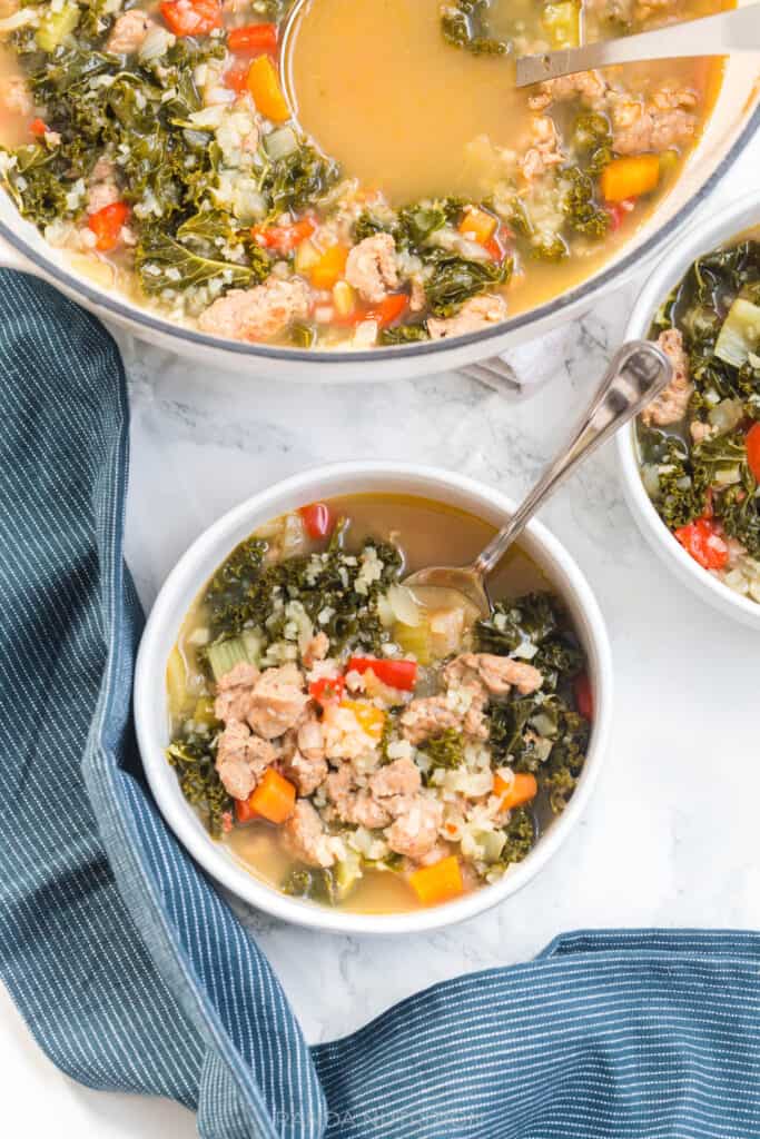 turkey italian sausage soup