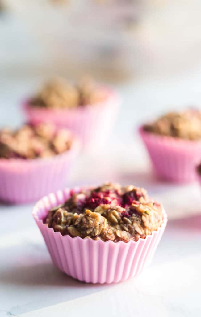 protein oatmeal muffins