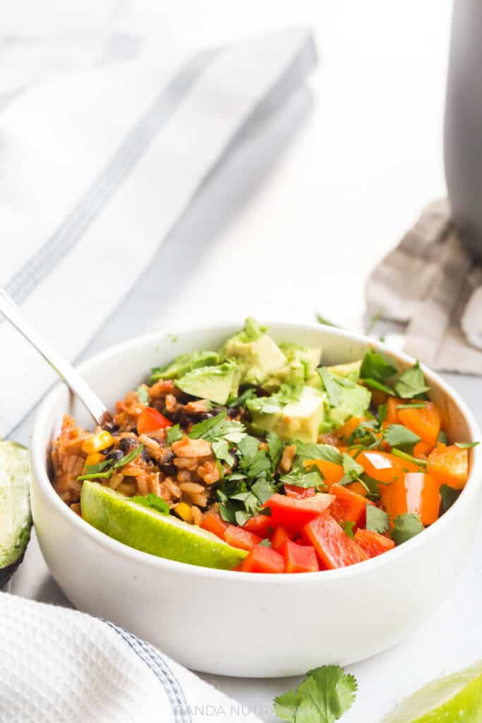 Instant Pot Burrito Bowls - 365 Days of Slow Cooking and Pressure Cooking