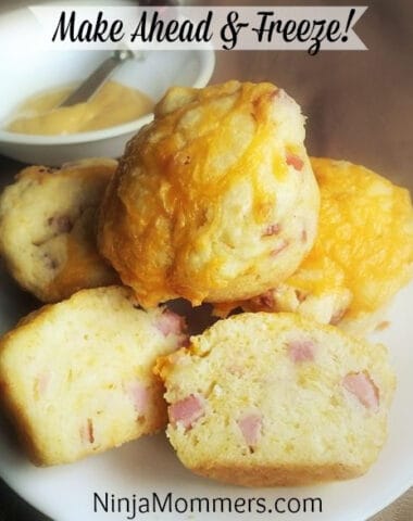 Ham egg and cheese muffins