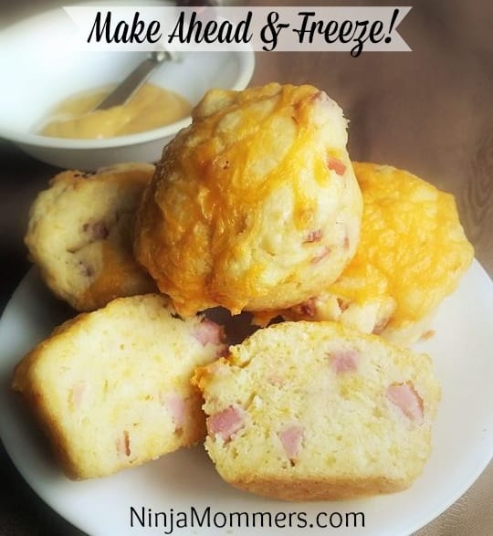 Ham egg and cheese muffins