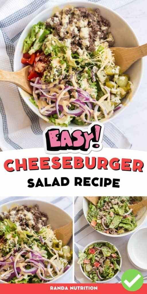 Cheeseburger Salad Recipe
