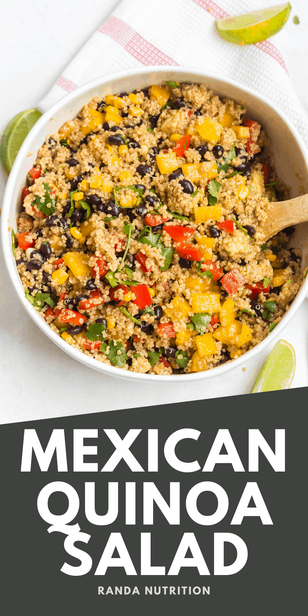 Mexican Quinoa Salad Recipe | Randa Nutrition