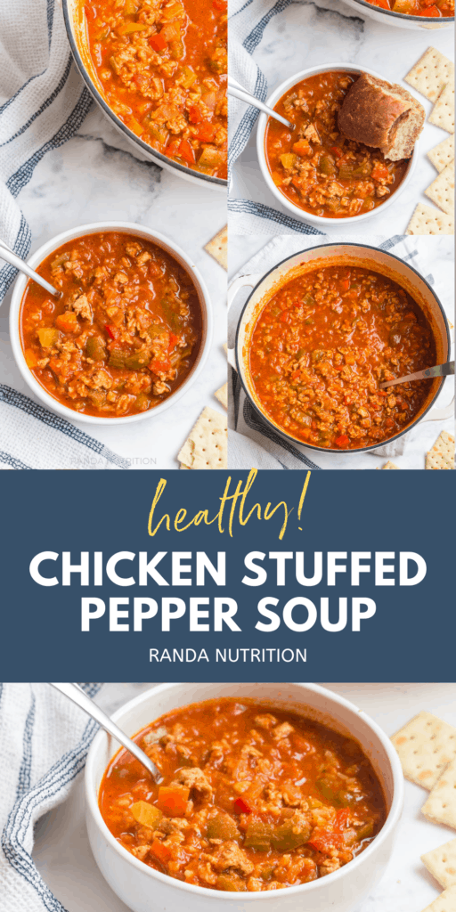 healthy chicken stuffed pepper soup recipe