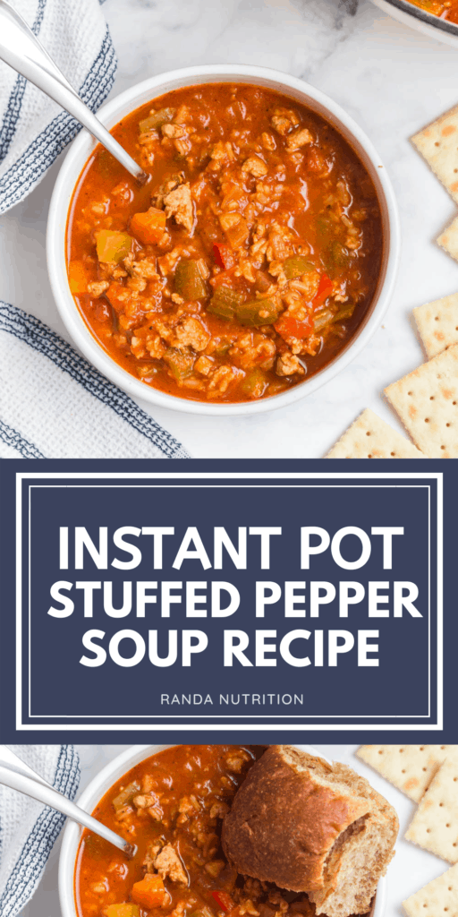 Instant Pot Stuffed Pepper Soup