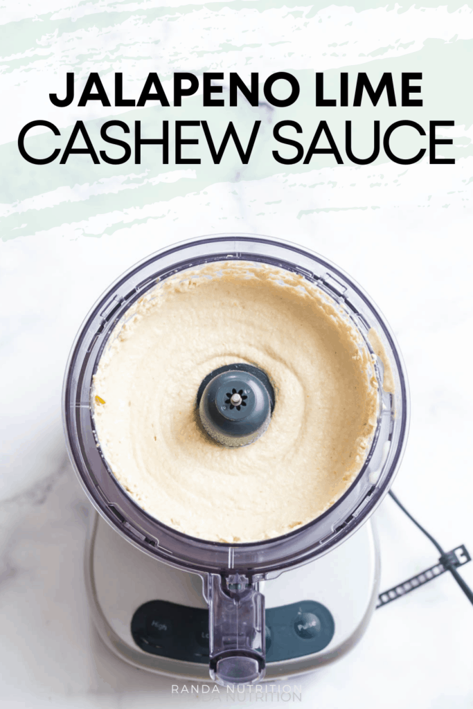 jalapeno lime cashew sauce